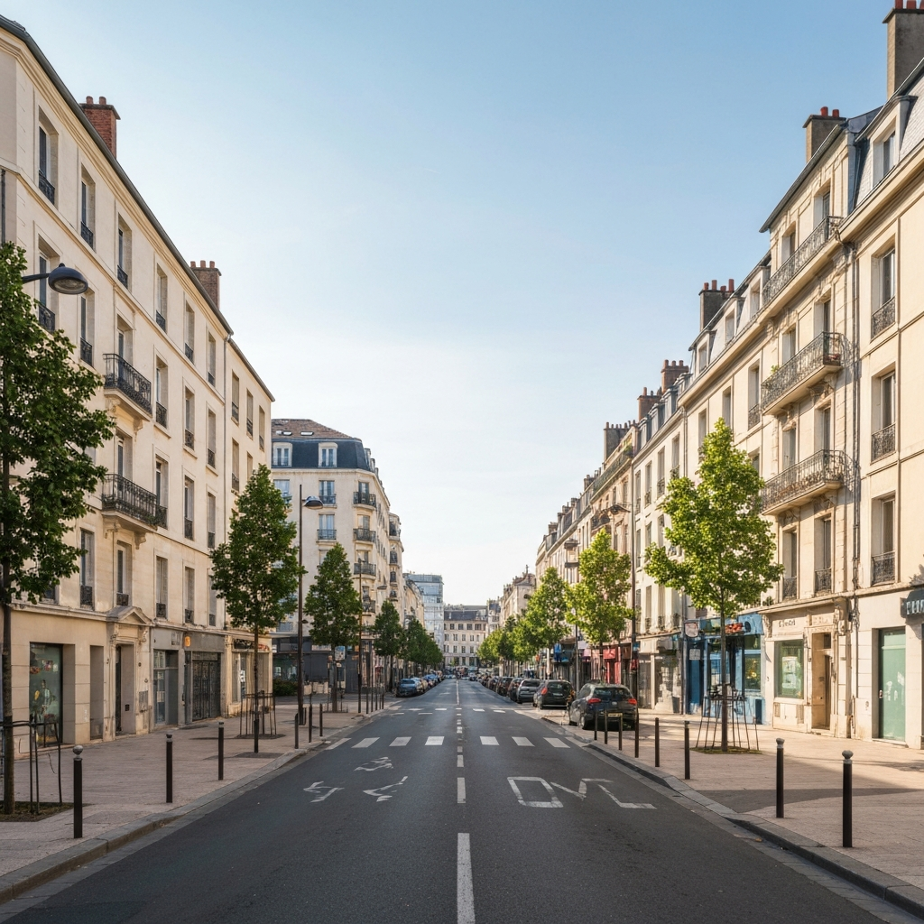 Vue d'un appartement à Cergy pour estimation immobilière