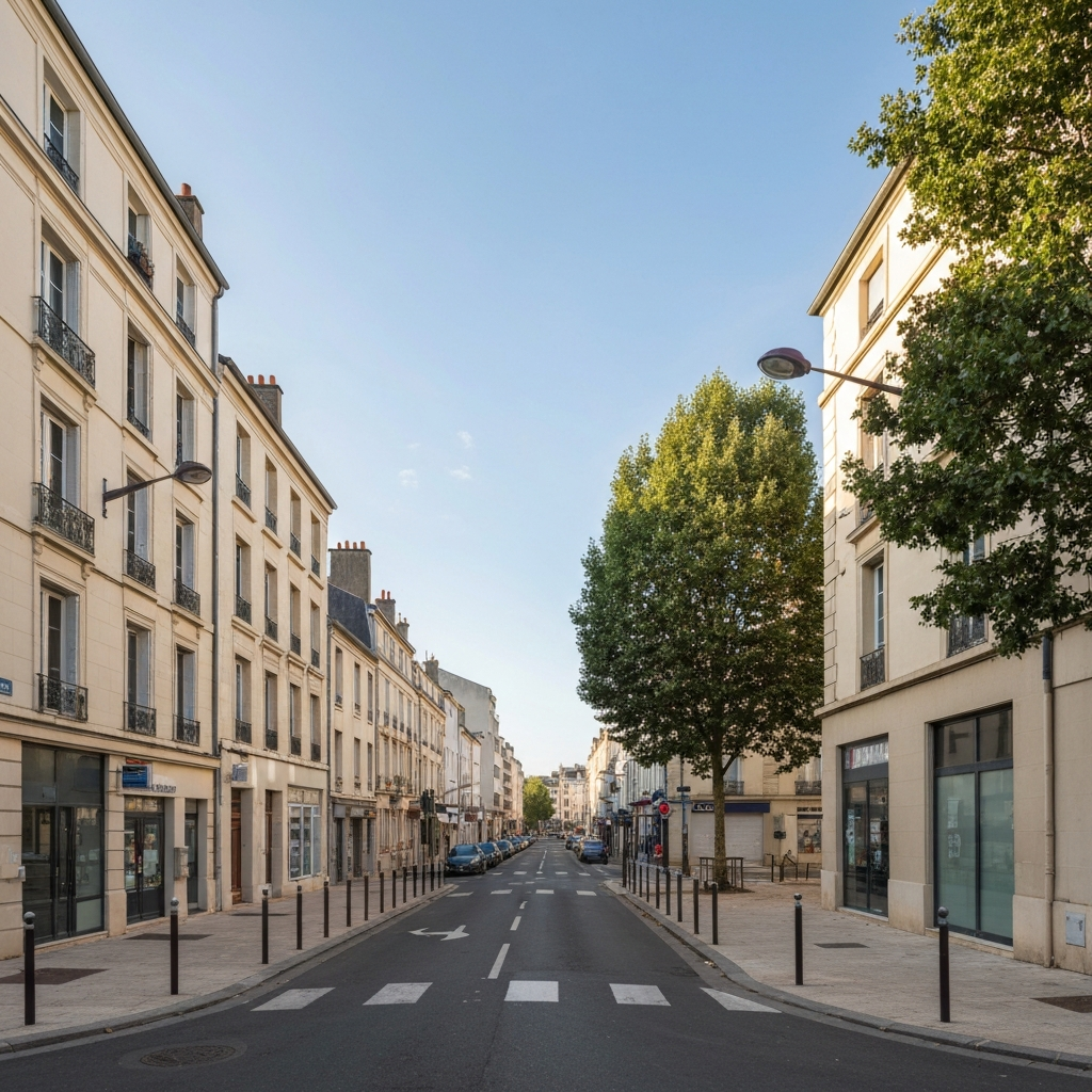 Vue d'une maison ancienne à Cergy pour estimation