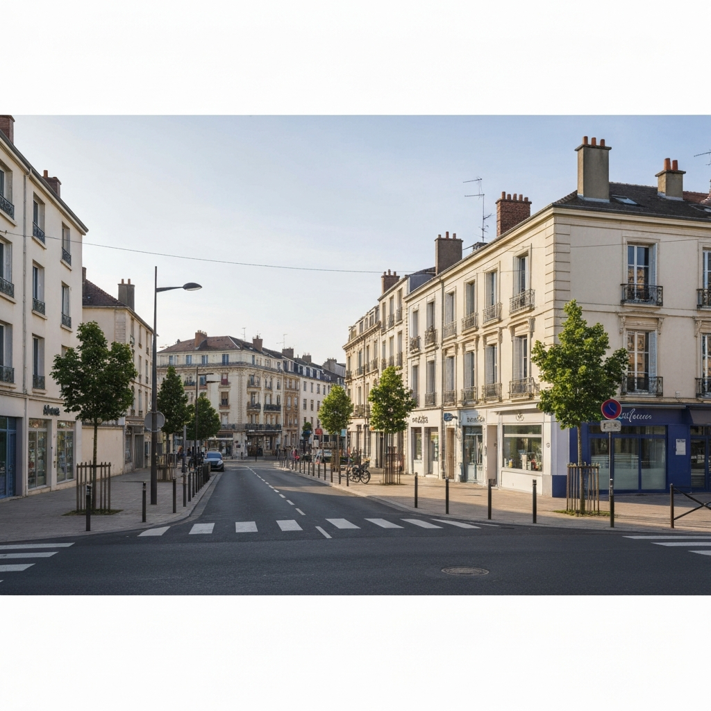 Graphique illustrant les tendances du prix immobilier à Cergy en 2026